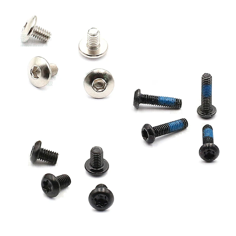 M2 M2.5 M3 Six-Lobe Large Flat Head Machine Screw Pan Head Machine Screw Round Head Electronic Umbrella Head Wood Screw L=3-10mm