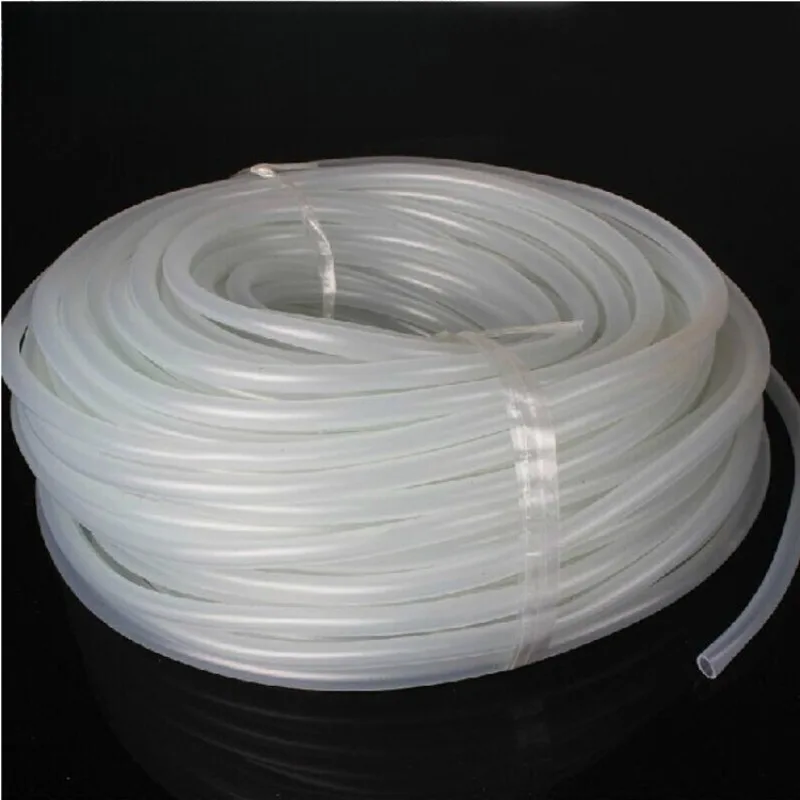 Aquarium Tubing Hose Pipe, Airline Silicone Tubing, Standard 2m Tubing for Fish Tank Air Pump Aquarium Decorations