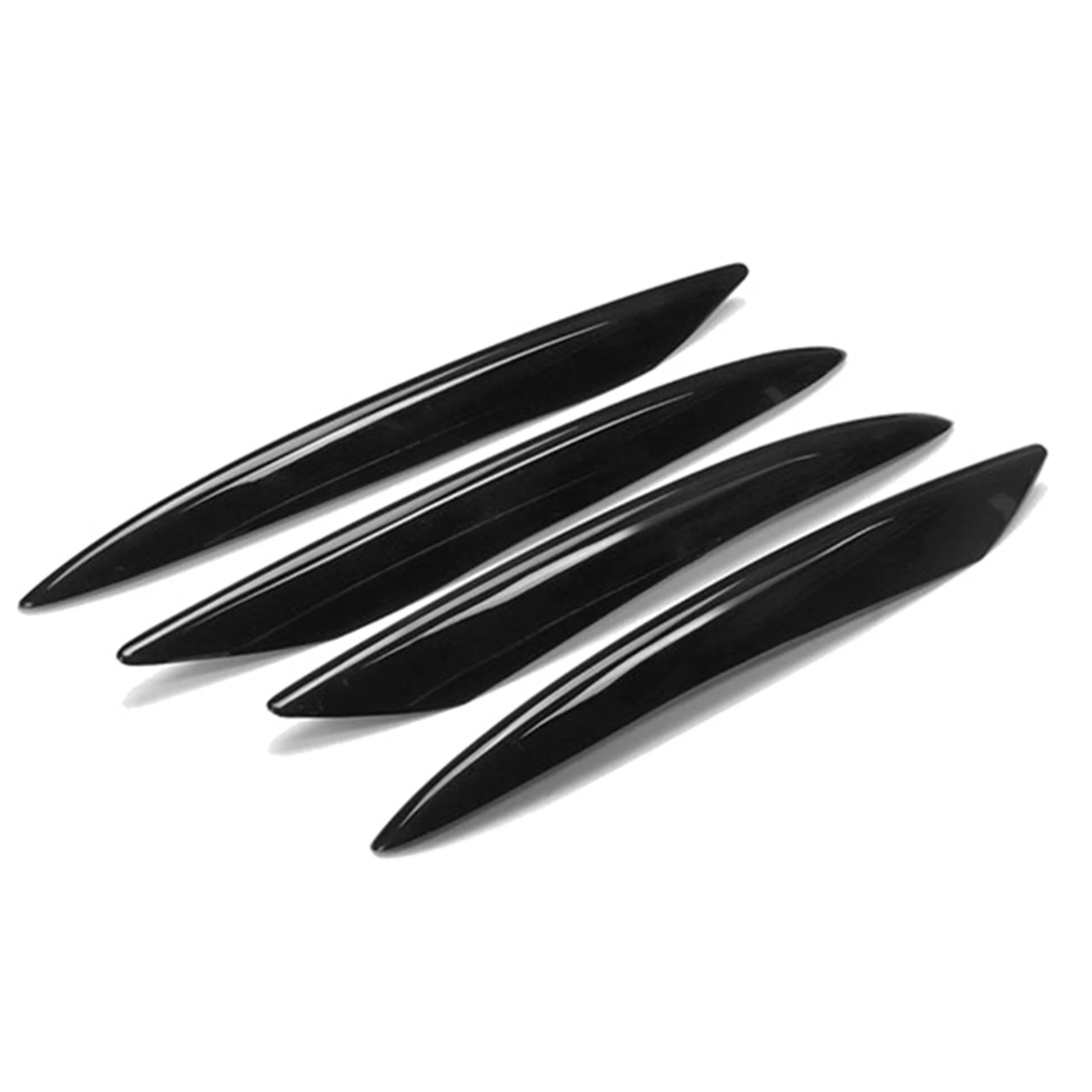 

4PCS Front Bumper Fog Light Grille Trim Cover Decoration for-Mercedes-Benz E Class AMG E43 E63 W213 2016-2020