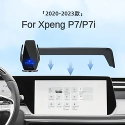 2020-2023 For Xpeng P7 P7i Car Screen Phone Holder Wireless Charger Navigation Modification Interior 14.96 Inch Size