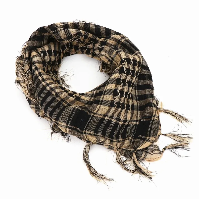 1/2/3pcs Keffiyeh Tactical Desert Scarf Wrap Shemagh Head Neck Arab Scarf Keffiyeh Scarf Wrap For Men And Women