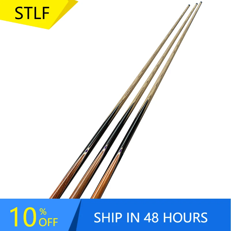

STLFSale Well One-Piece Wooden Billiard Cues Comfortable Feel Cue Tips Made of Ash Wood