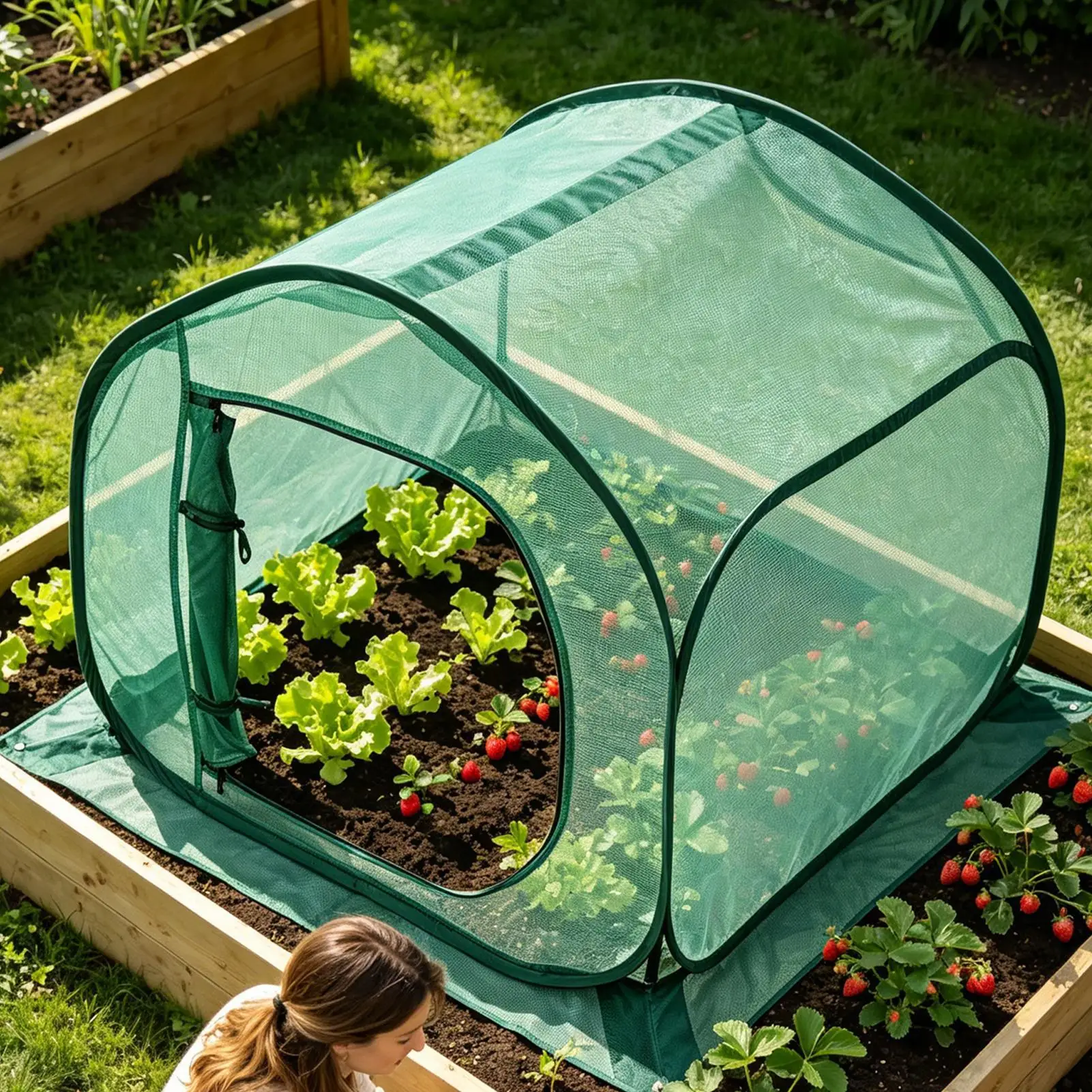

Plant Covers From Animals Mesh Flower Protection Crop Protection Plant Cover for Gardeners Growers Vegetables Fruits Patio