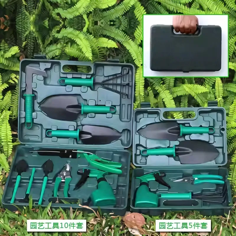 Flower planting tool set Flower growing three-piece set Small shovel Potted planting Bonsai Home gardening