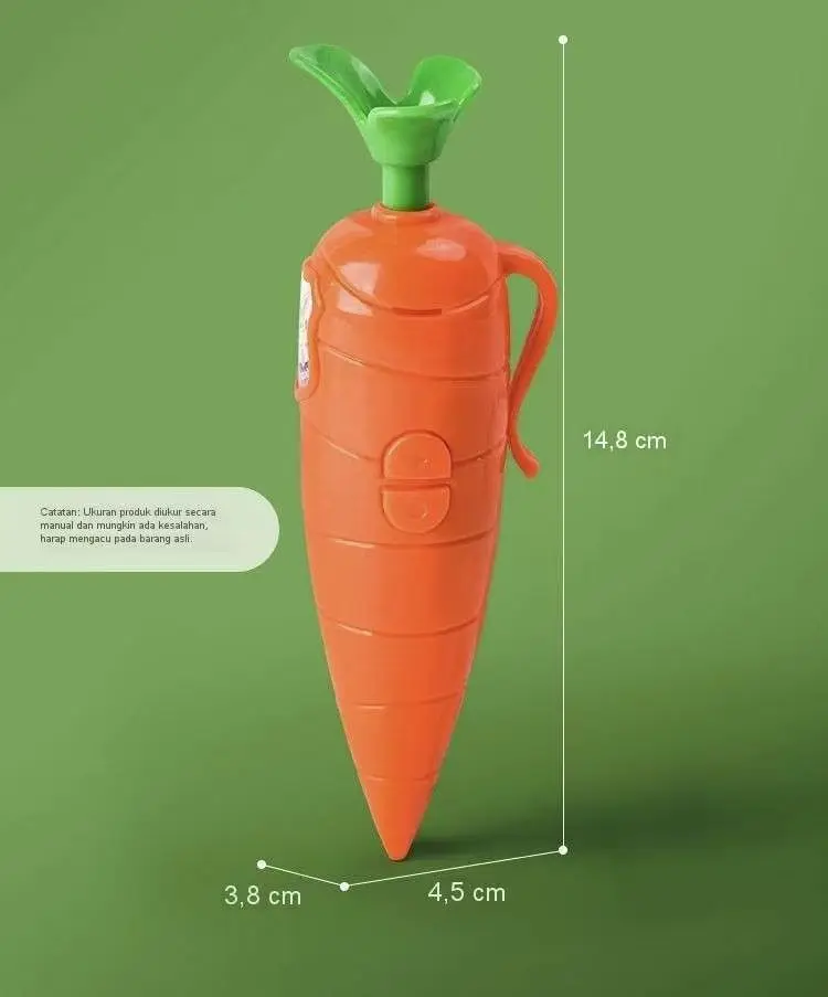 Hot Simulation Carrot Voice Recorder Electronic Sound Toy Can Write Graffiti Ballpoint Pen Novelty Voice Recorder Pen Funny Gift