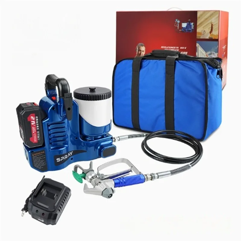 

Home-painting Small High-pressure Airless Spraying Machine Lithium Electric Battery Airless Paint Sprayer Machine