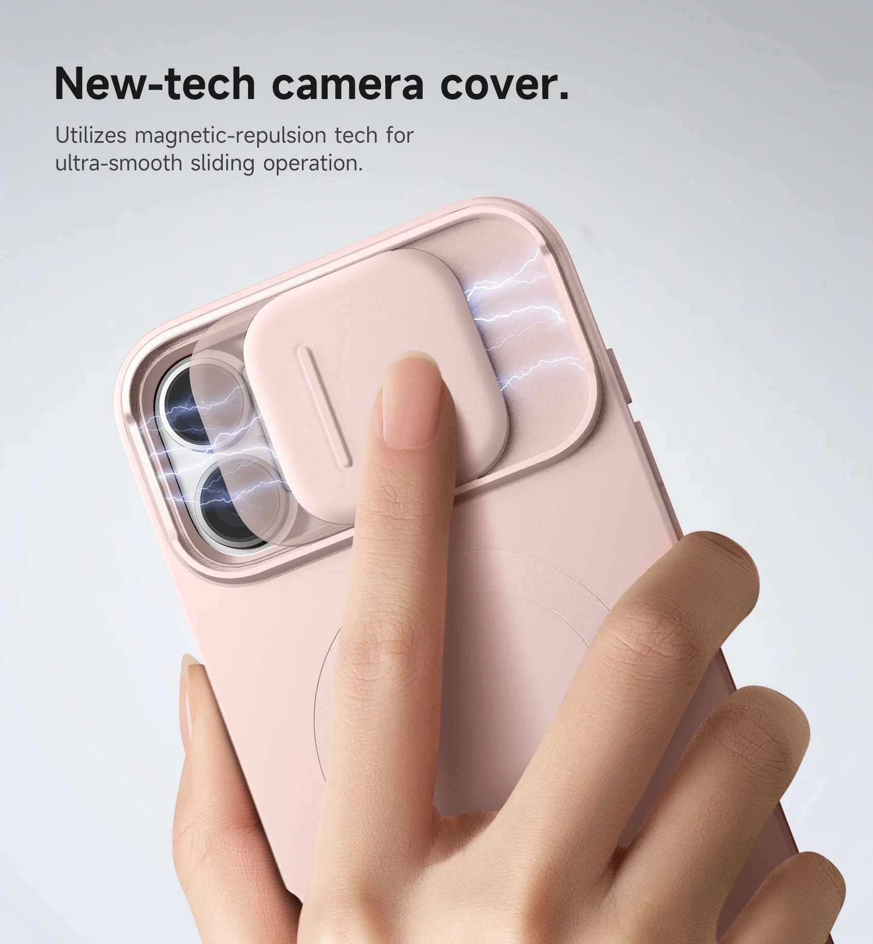SURITCH for iPhone 16 Pro Max Case  with Stand Mobile Phone Case Camera Protection Slide Camera Shockproof Protective Case Cover