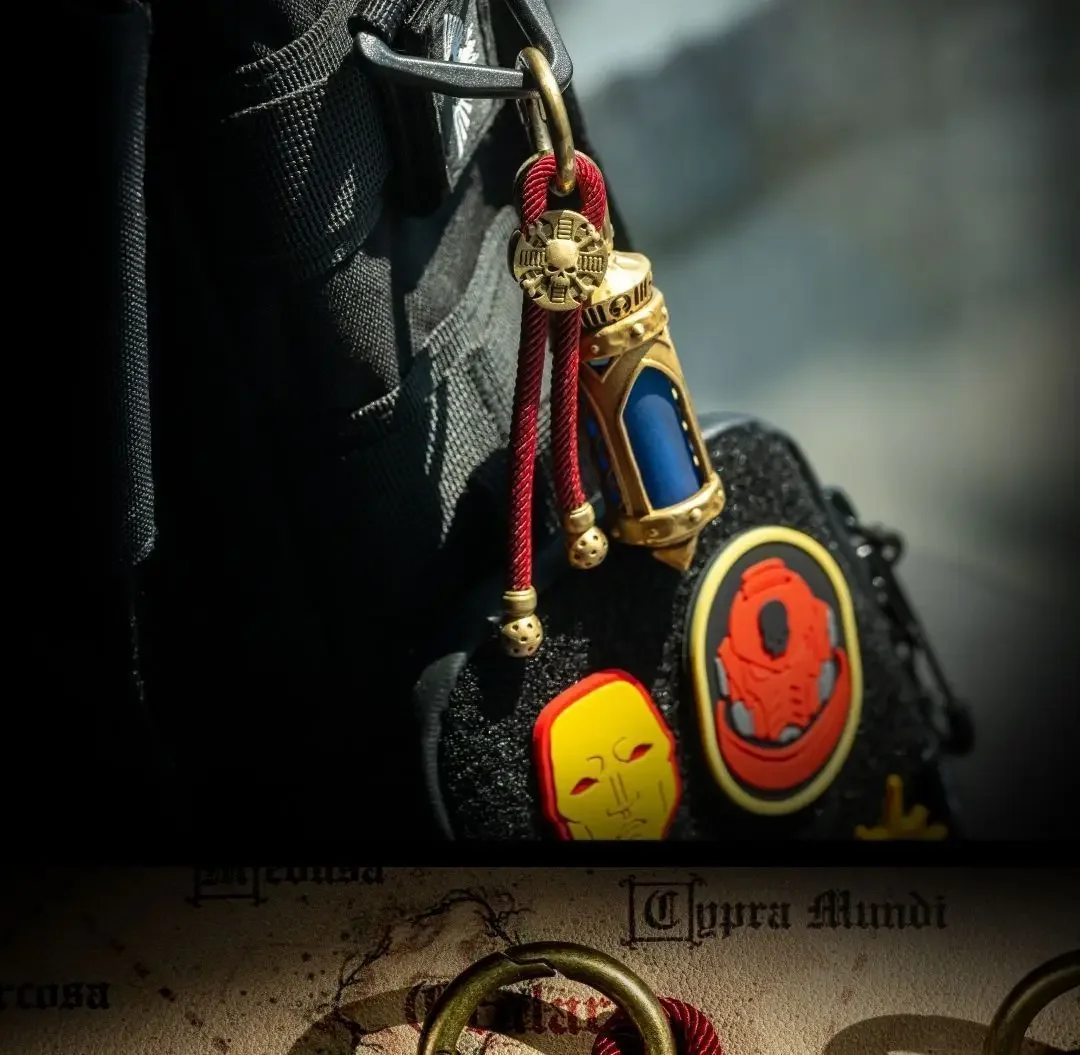 2026 Accessories Space Marine Box Keychain Pendant