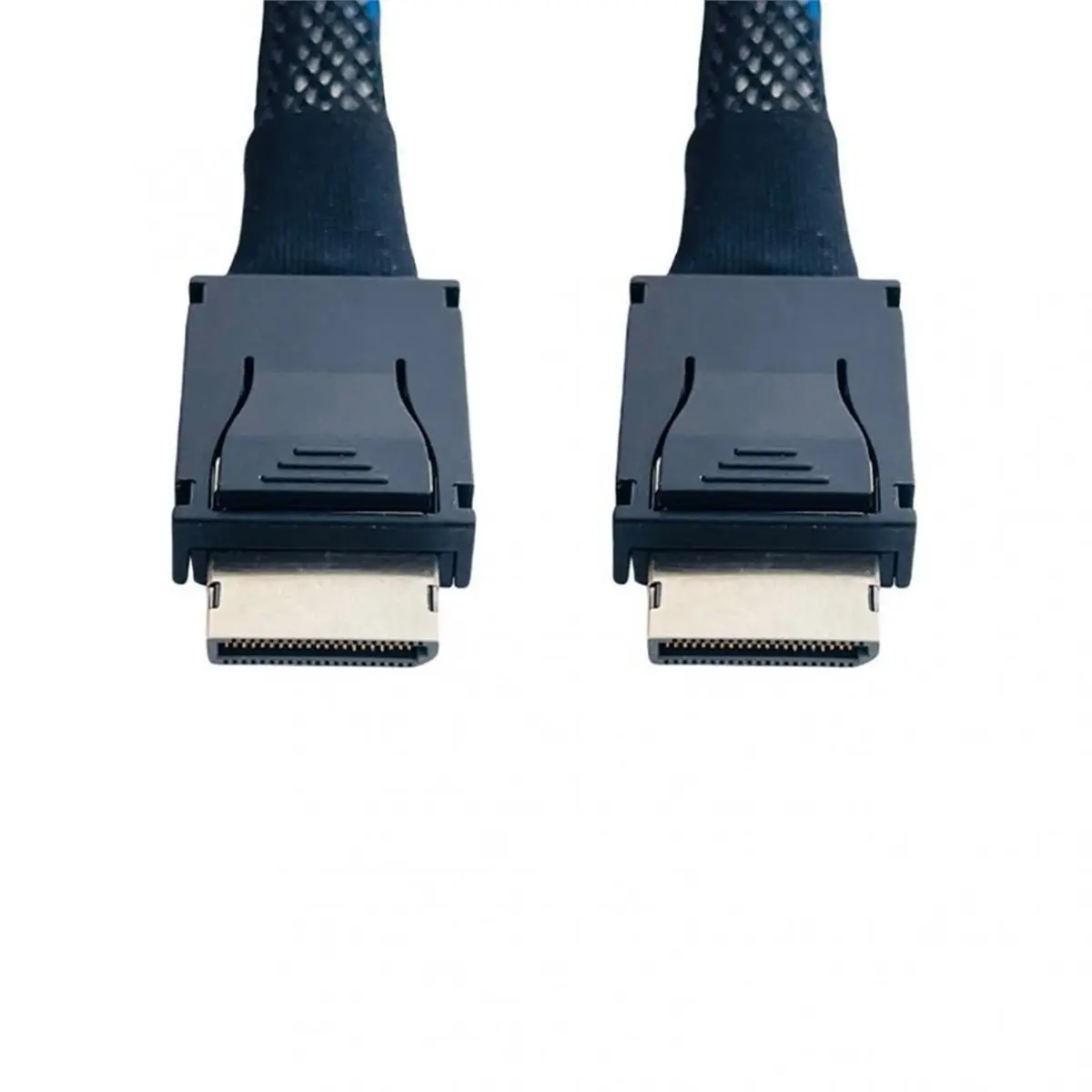 Câble Oculink 4i PCIe 4.0 X4 SFF-8611 vers SFF-8611, extension complète pour GPU externe, compatible avec les périphériques antérieurs.