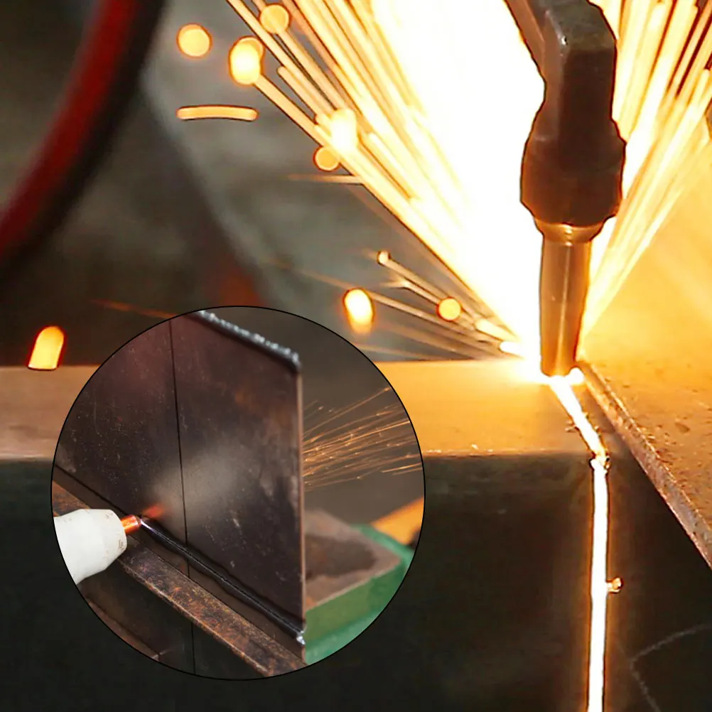 

65 Pcs Cutting Accessories Electrodes 20 Nozzles 5 Caps Plasma Cutting Accessories 20 Shunts Welding Torch Consumables