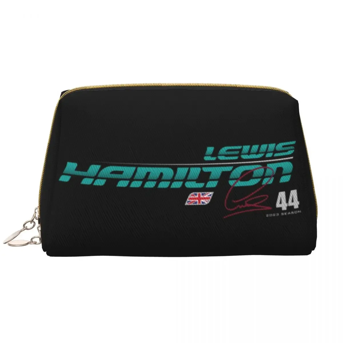 Car Race Hamiltons 44 Cosmetic Bag Women Cute Large Capacity Makeup Case Beauty Storage Toiletry Bags