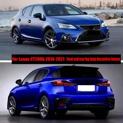 For Lexus CT200h 2014-2021 Fog Lamp Cover Sports Edition Fog Lamp Frame Decorative Cover