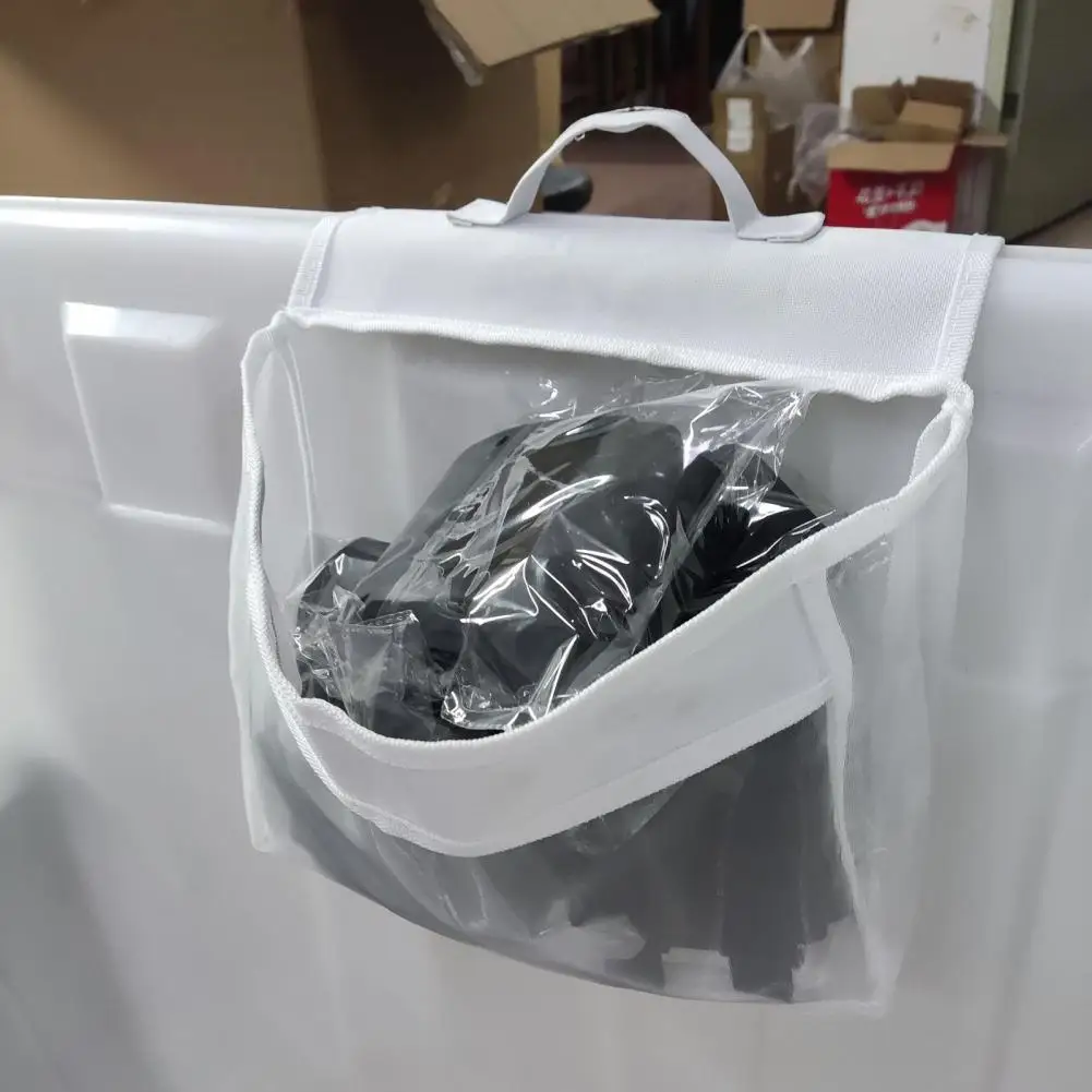 Bolsa de almacenamiento de juguetes para el baño, organizador de juguetes para el baño con 2 compartimentos, soporte de ducha de malla con forma de sillín para juguetes de baño para niños para facilitar