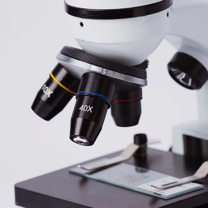 2025 Professional Microscope Lens Laboratory 640X Optical Plastic Children's Microscope