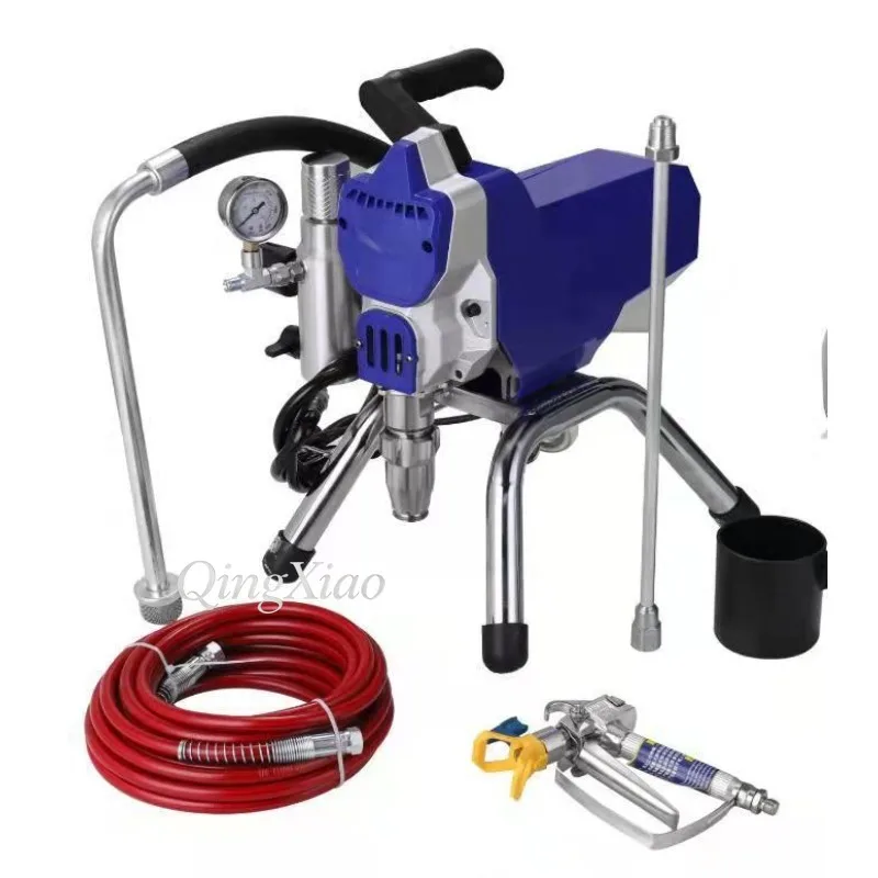 High Pressure Airless Paint Sprayer For Latex Wall Paint Coatings Household DIY Interior Exterior Renovation Workshop Devices