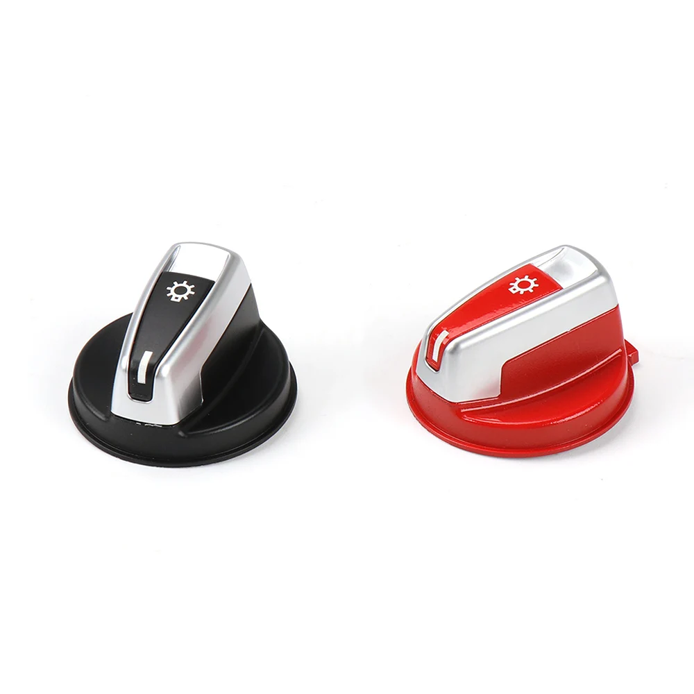 سيارة الجبهة العلوي التبديل كشافات دوارة مقبض زر غطاء لسيارات BMW 1 3 X1 سلسلة E84 E87 E88 E82 E90 E91 E92 E93 61316932794 #6