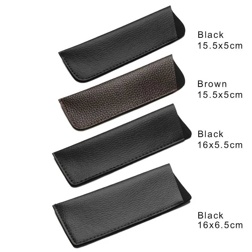 Leather Eyewear Accessories Reading Glasses Bag Case Sun Glasses Pouch Glasses Protective Case Sunglasses Case Box Simple