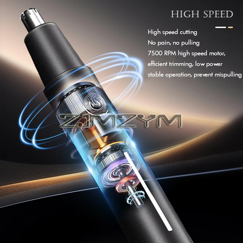 آلة حلاقة شعر الأنف الكهربائية المحمولة ، آلة إزالة الشعر اللاسلكية ، برو يو إس بي قابلة لإعادة الشحن ، الرجال والنساء