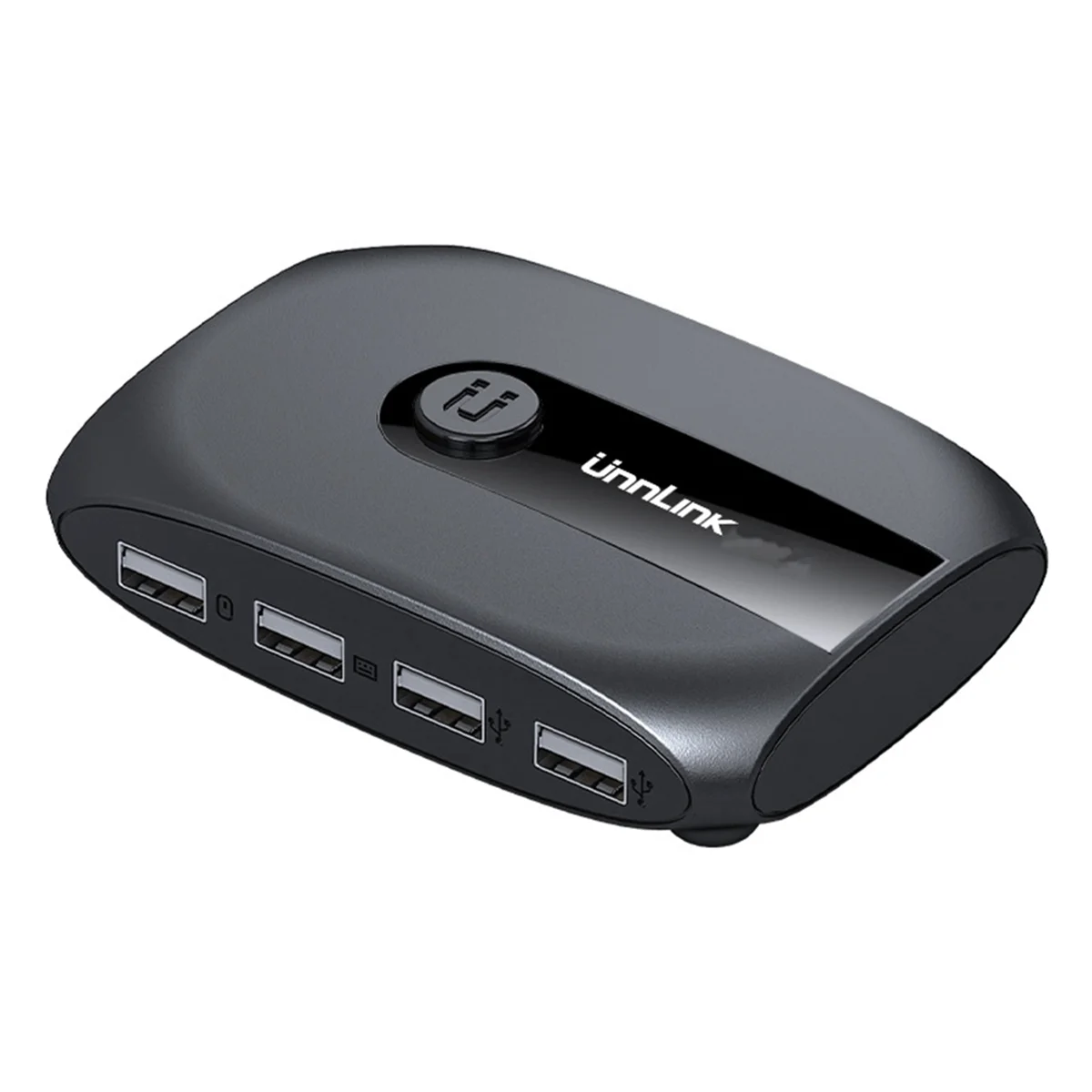 Dispositivo de compartilhamento de impressora UNNLINK USB2.0 4 portas 2 entradas e 4 saídas 2 computadores compartilham teclado e mouse switch compartilhar dispositivo USB
