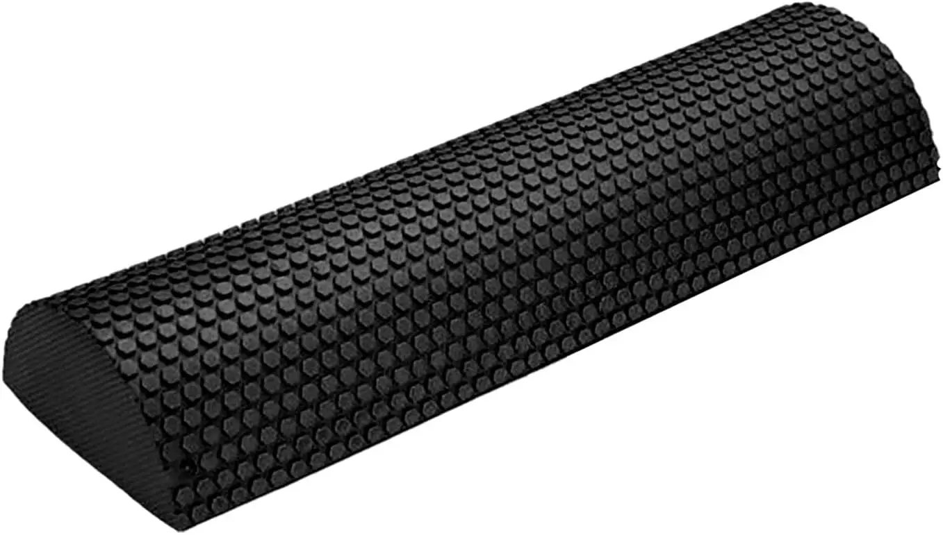 Solid Semicircular Yoga Column | Deep Massage Lumbar Spine Support Roller Home Fitness Rehabilitation Toolpromote sales