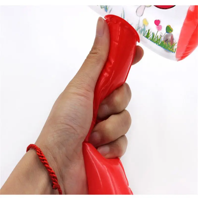 Sounding Inflatable Hammer Interactive Baby Pounding Toy Crib Gift for Infant Carnival Party Favor Kids Musical Toy