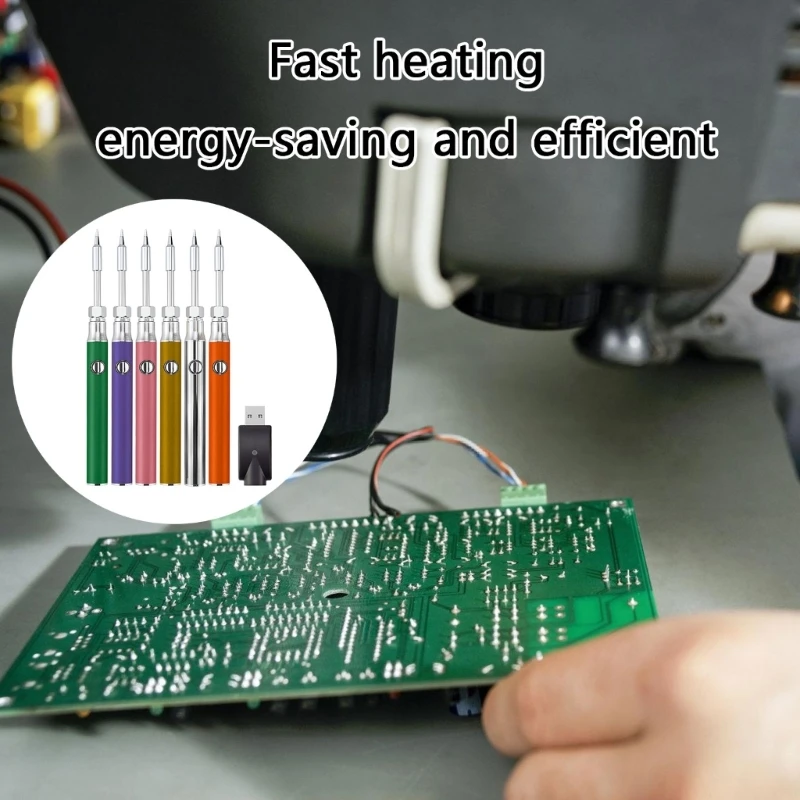 Lightweight 350mAh Soldering Iron Battery Poles Welding Tool Suitable For Electronic Repairs & Model Making Enthusiasts 37JD