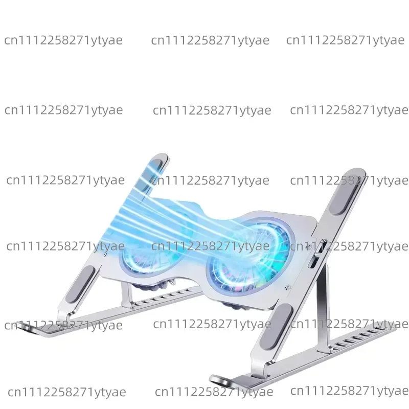 Factory sales dual fan laptop cooling bracket Enterprise grade aluminum alloy height adjustable laptop bracket
