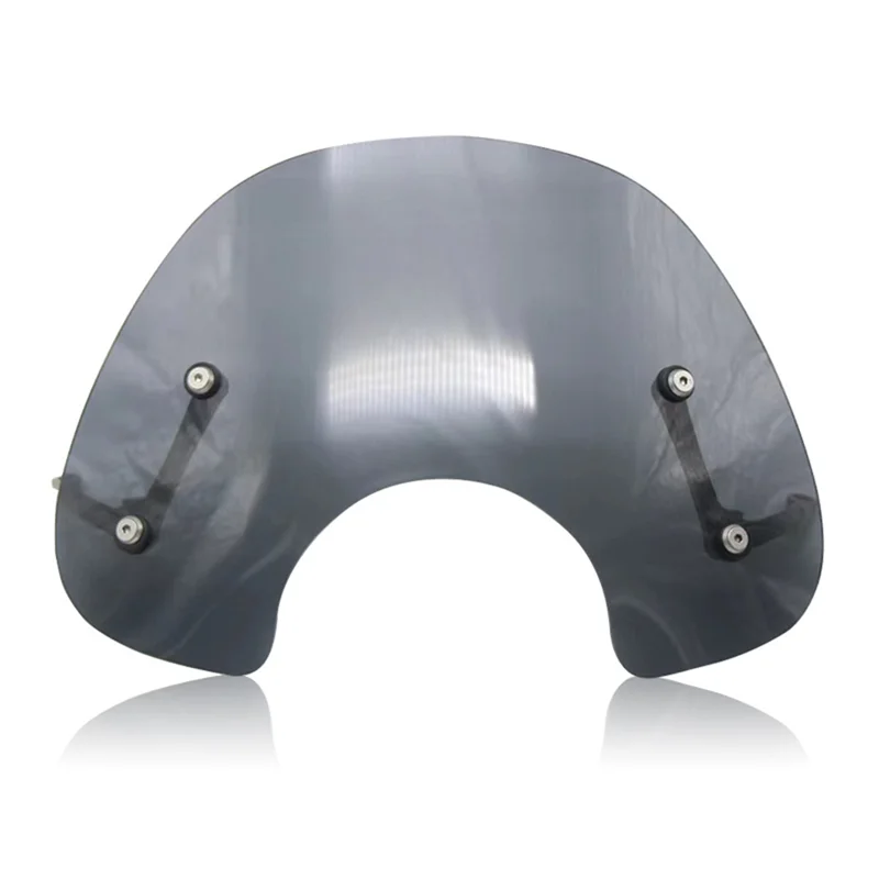 

A77T-Motorcycle Windshield Windscreen Wind Deflector Wind Shield Spoiler For HONDA NS125LA Ns125la Parts Accessories (Smoke Grey