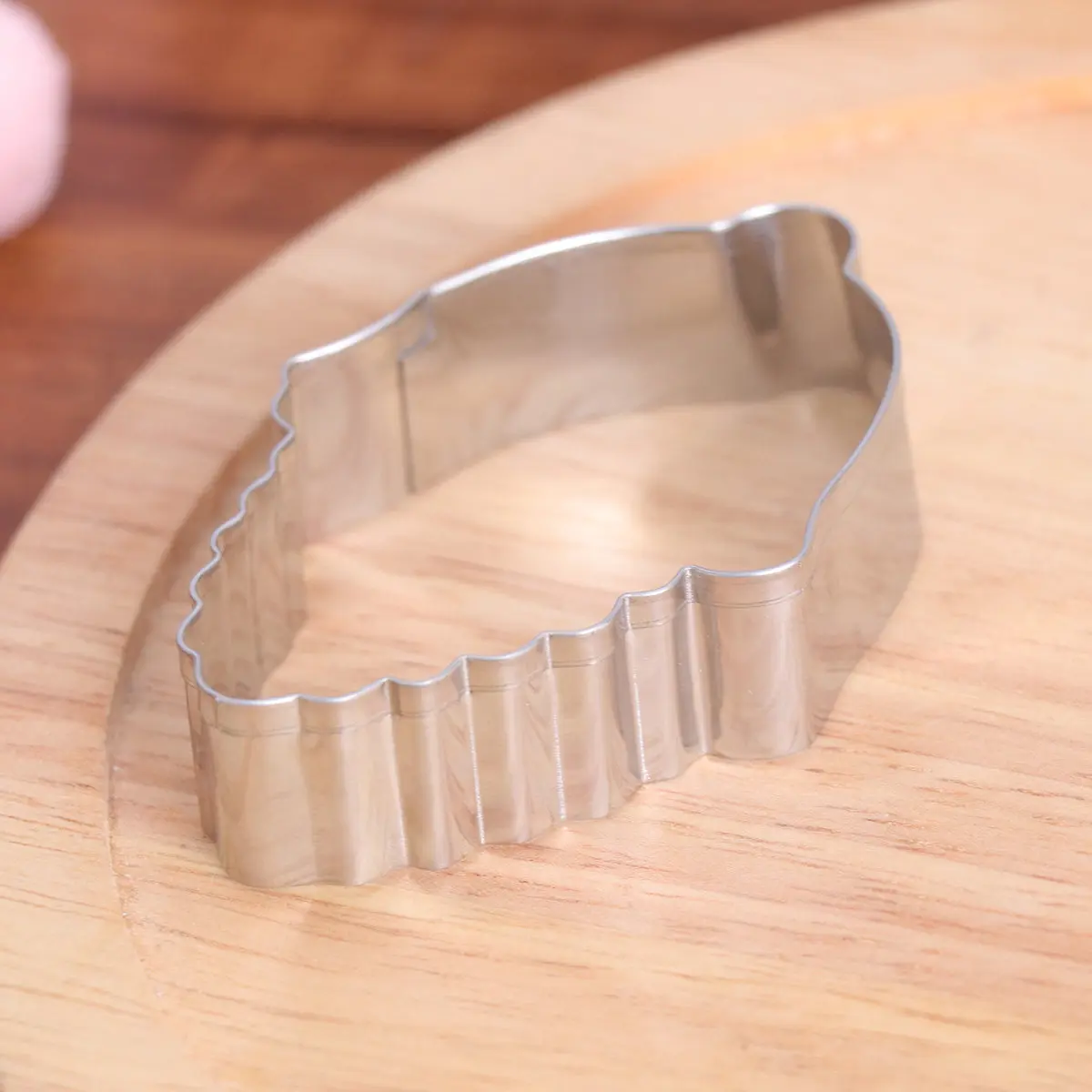 Stainless Steel Corn Shaped Baking Mold Non Stick Eco Friendly Odorless Rust Proof for Cookies Cakes Chocolates Fondant Ice