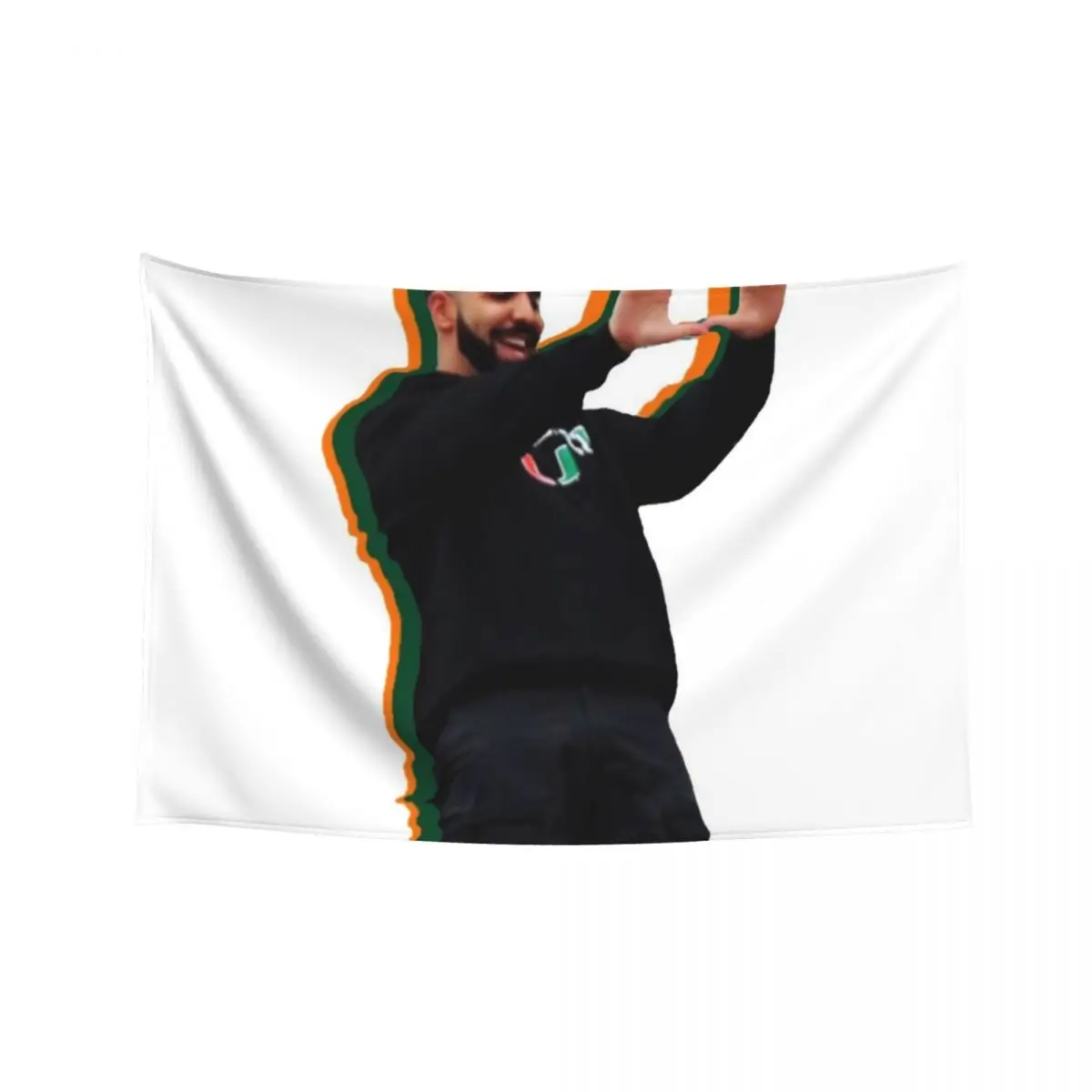 

Drake at the U Tapestry For Bedroom Aesthetic Room Decor Room Decorations Aesthetic Wall Decoration Tapestry