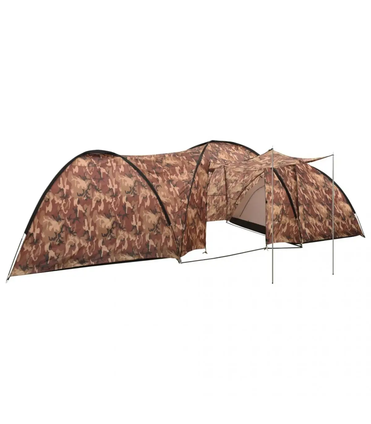 Igloo tent tent 8 people camouflage 650x240x190 cm