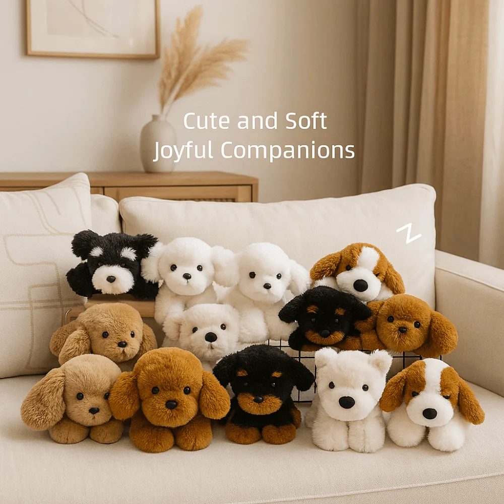 ソファ枕 ぬいぐるみ 子犬 睡眠枕 ペット ふわふわぬいぐるみ 犬シミュレーション 20cm 犬の誕生日プレゼント