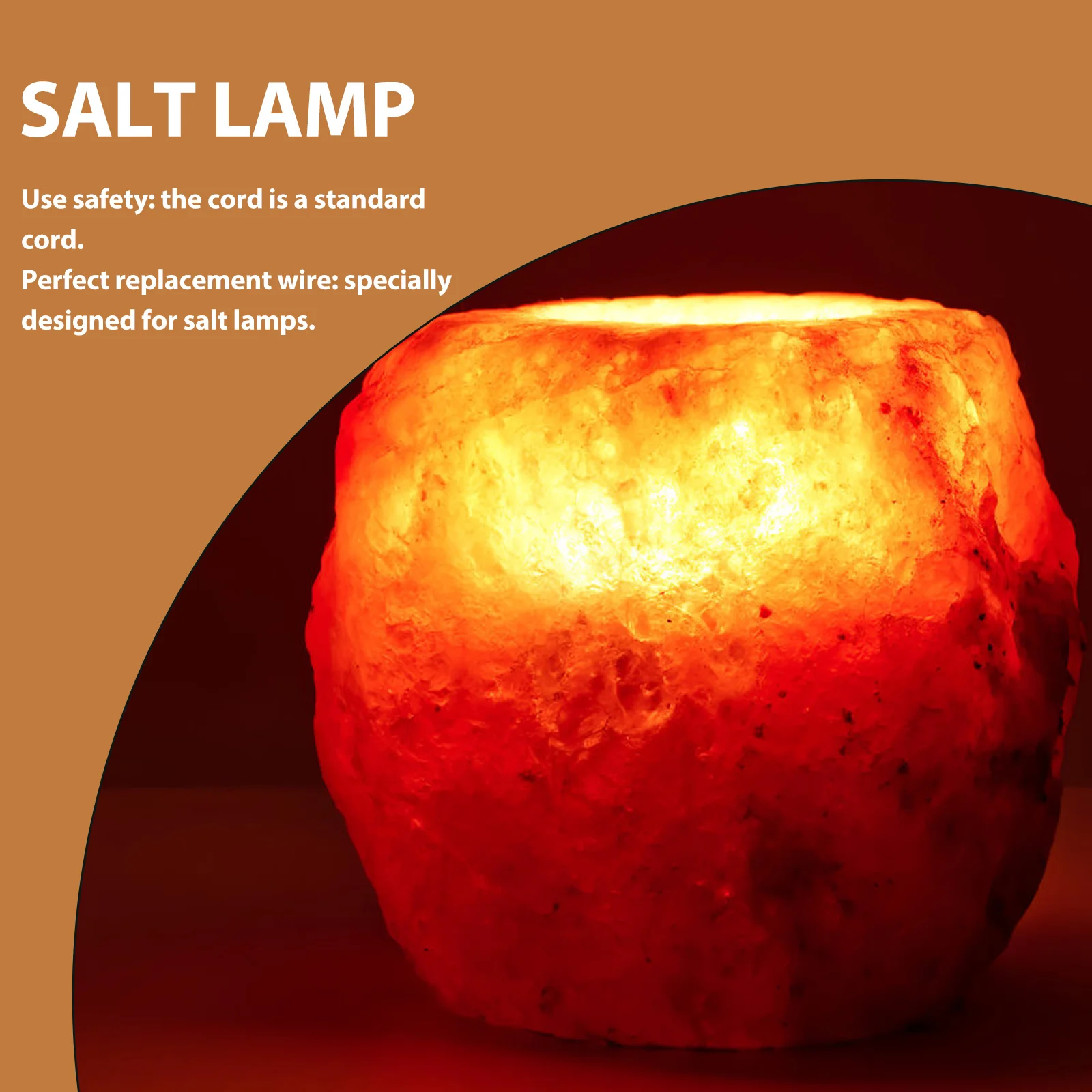 1pcs Rock Lamp Adapter Cord With Dimmer Switch For Salt Crystal Night Light Replacement Us Plug Butterfly Clip Design