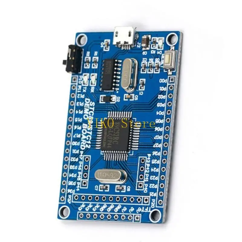 

K32C 51 Single Chip Microcomputer Minimum System Board STC89C52RC IC TFT 1.44 Color LCD Screen Plug-Play