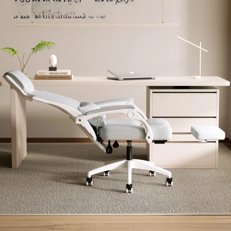 

Comfortable Office Chair Ergonomic With Lumbar Support Swivel Rolling Desk Chair Home Office Computer Room Sedia Gamining Chair