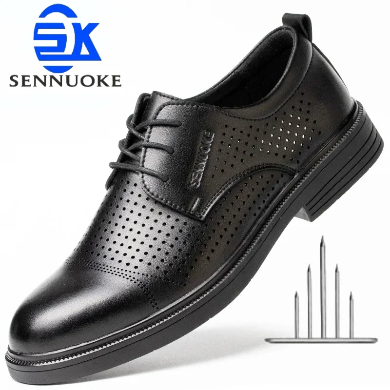 Safety Shoes ManforWork Man\'s Safety working Shoes Lightweight Work Wear Industrial Security-Protection Waterproof