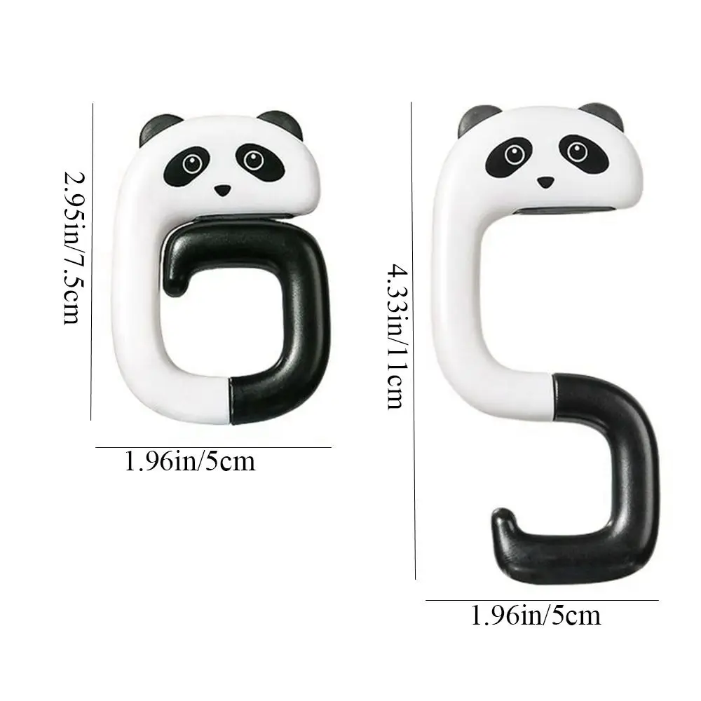 Cute Animal Hook Travel Portable Folding Handbag Hanger Table Hook Wall Hanger For Hanging Decorative Table Hooks