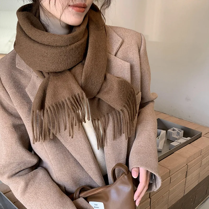 New Ponchos For Women  Scarf Mature Elegant  Cashmere Shawl Windproof and Warm Women\'s Scarf  Winter Shawls For Women Luxury