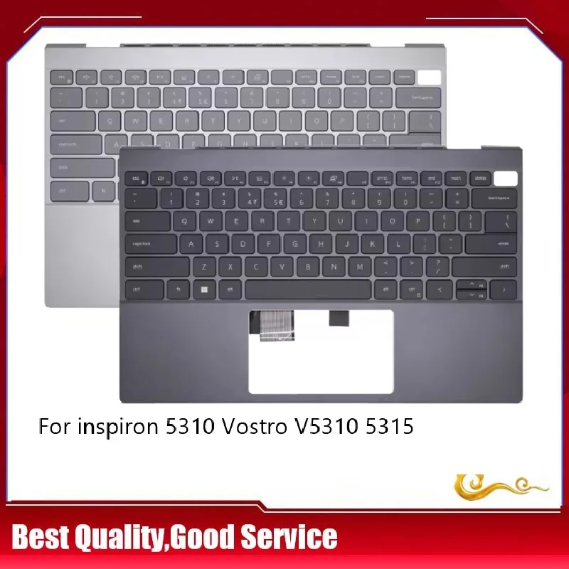 

New/org For Dell 13.3 inch Inspiron 5310 Vostro V5310 5315 Palmrest US keyboard upper cover