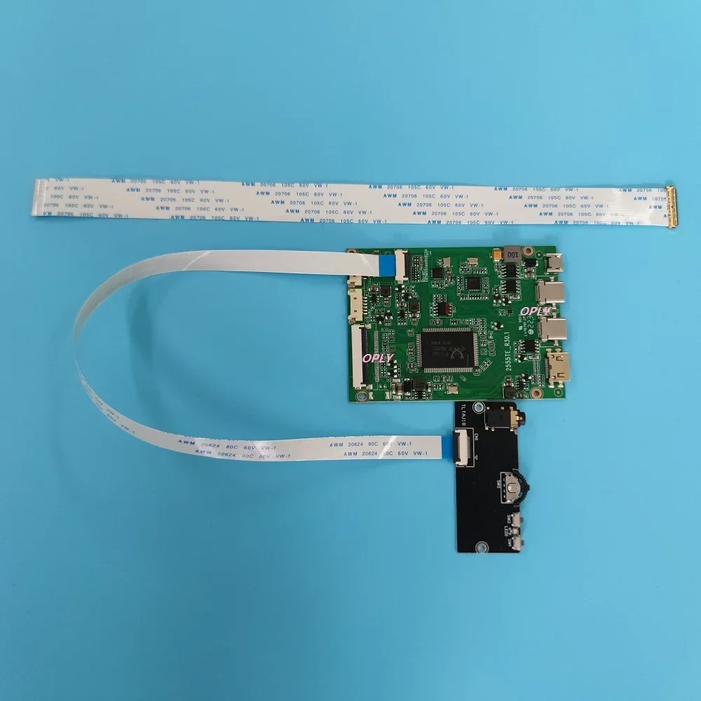

EDP Controller board kit Type-C Mini HDMI-compatible Micro USB LCD Panel for LP156WF9 15.6" 1920X1080 LED screen monitor DIY