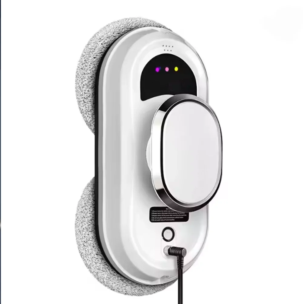 روبوت تنظيف نافذة الماء بالرش بالموجات فوق الصوتية الذكي والرفيع والرقيق بالكامل، وتنظيف الزجاج الكهربائي الذي يتم التحكم فيه عن بعد