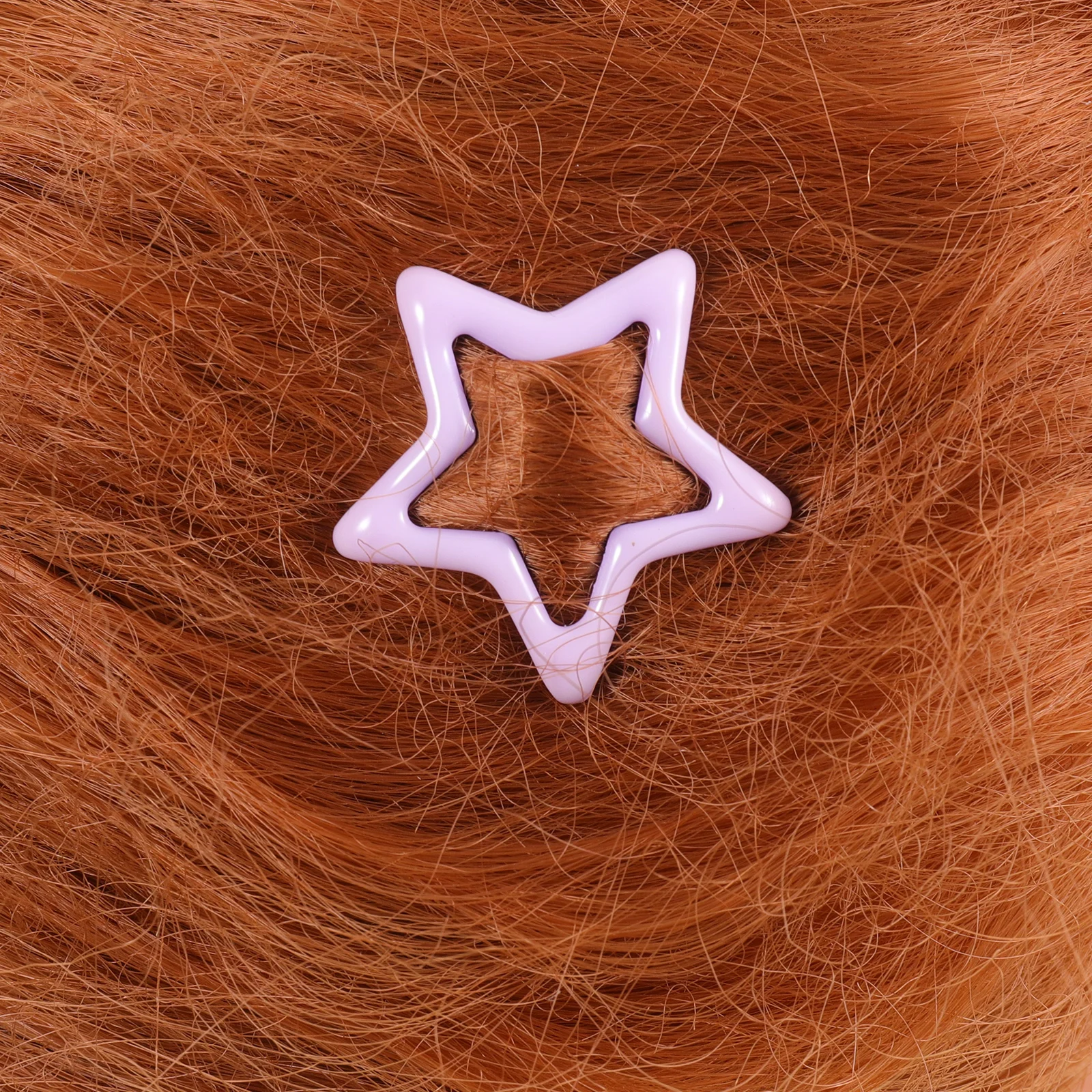 

20pcs Cream Hair Clips Lovely Star Shape Lightweight Fine Thick Hair Girls Toddler Kids Accessories Hairpin