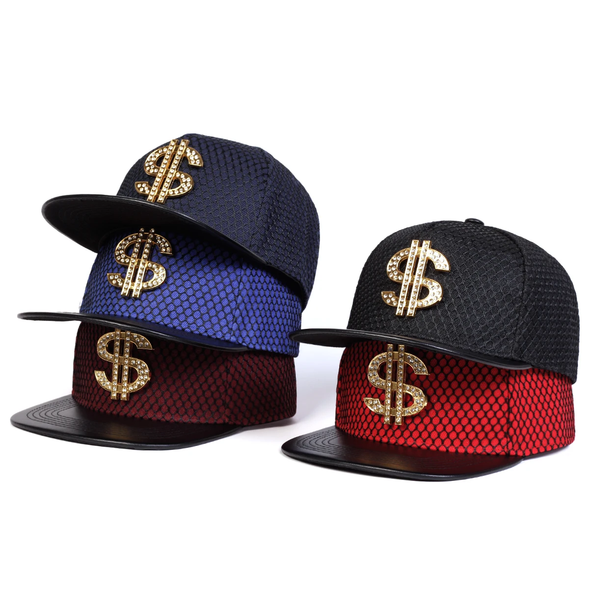 Unisex USD Letter Label Hip-hop Hats Fashion Spring Autumn Outdoor Adjustable Casual Baseball Caps Sunscreen Hat