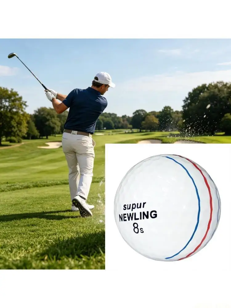 

U2JB Long Distances Tournament Ready Golf Ball With 3 Line Alignment Systems For Both Amateurs And Professional Use