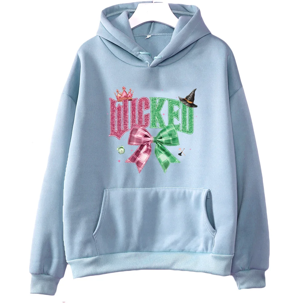 شريري من أجل هوديس جيد، مروحة الفيلم الموسيقي الشريرة، هدية عيد الحب، هودي، أزياء النساء والرجال، ملابس جمالية للخريف والشتاء