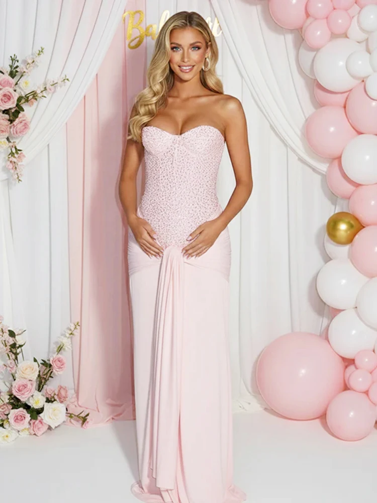 maternity-photography-dress-strapless-sequin-bodycon-maxi-gown-pregnancy-photoshoot-outfit-baby-shower-dress-for-pregnant-women