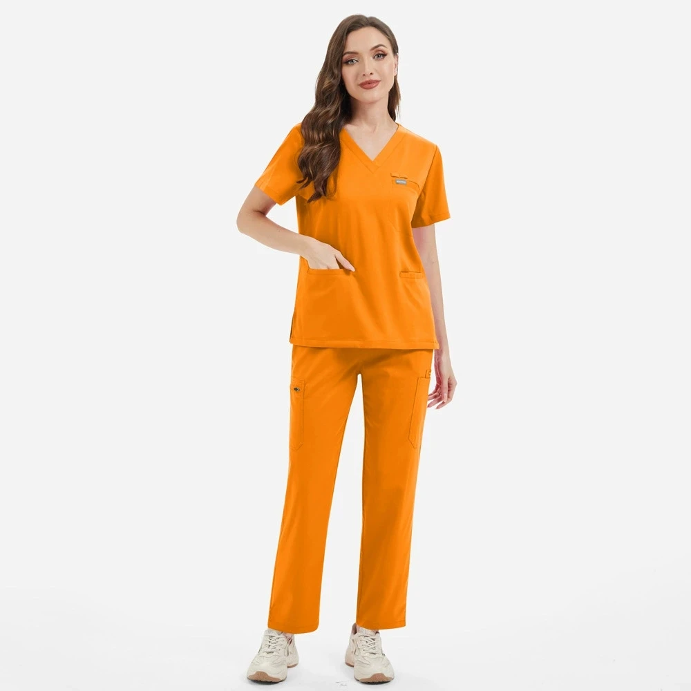 nouveaux-uniformes-d'infirmiere-elastiques-solides-hauts-pantalons-femme-homme-gommage-pantalon-dentaire-veterinaire-hopital-clinique-pour-animaux-de-compagnie-uniforme-medical-gommage-ensembles