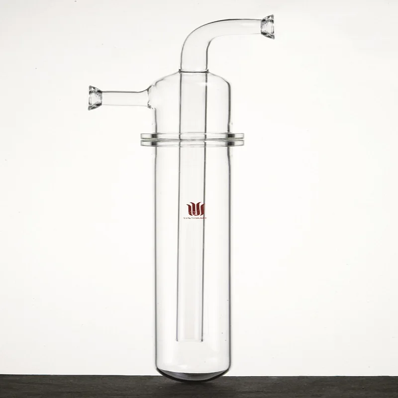 SYNTHWARE Cold trap with #15 O-ring flange, 57mm flange connection, With clevis, Borosilicate glass, V391557