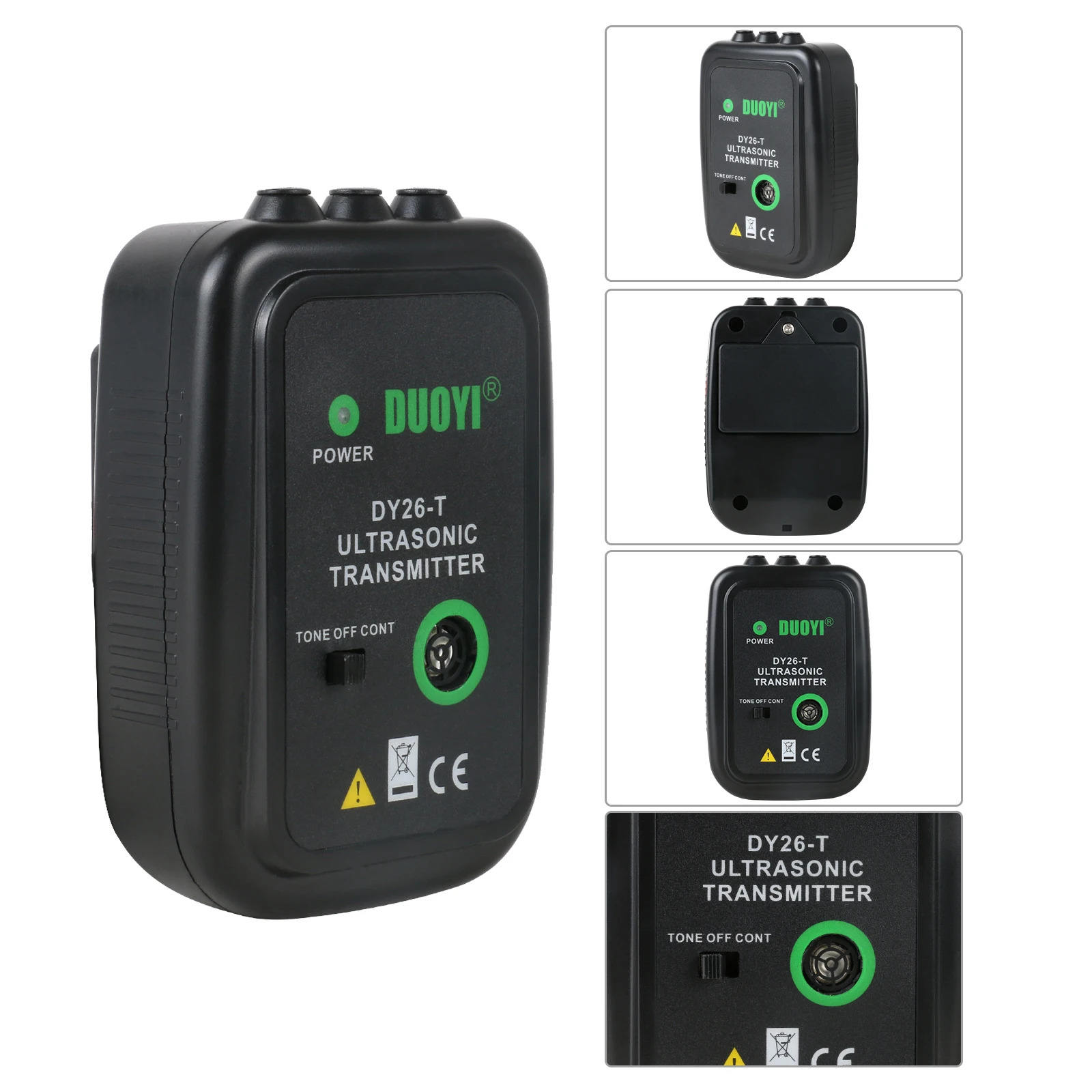 DUOYI DY26 المحمولة NDT كاشفات التسرب بالموجات فوق الصوتية أدوات الغاز فراغ ختم تسرب تستر الموقع تحديد جهاز اختبار التسرب
