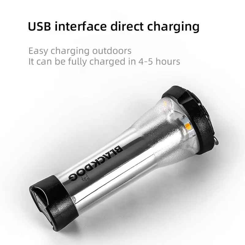 Imagem -02 - Blackdog Camping Lanterna Farol ao ar Livre Luz Usb Acampamento Luz 2.0 3.0